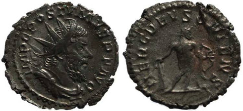 Postumus AR antoninianus - HERC DEVSONIENSI - RIC 64, Cohen 91
